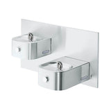 Elkay - Soft Sides Bi-Level Fountain Non-Filtered Non-Refrigerated, Freeze Resistant Stainless - Stainless Steel