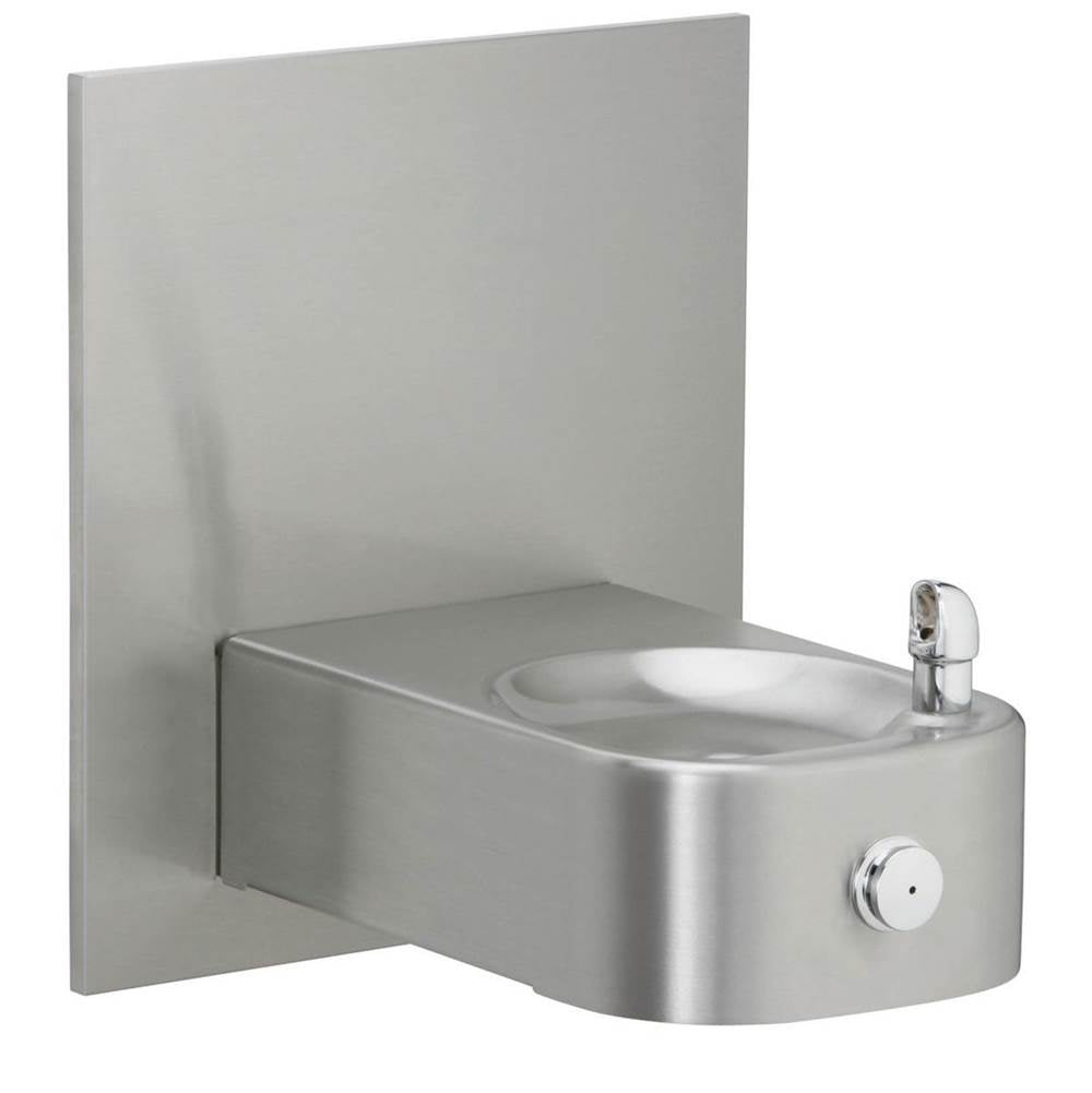Elkay - Soft Sides Heavy Duty Single Fountain Non-Filtered, Non-Refrigerated Stainless - Stainless Steel