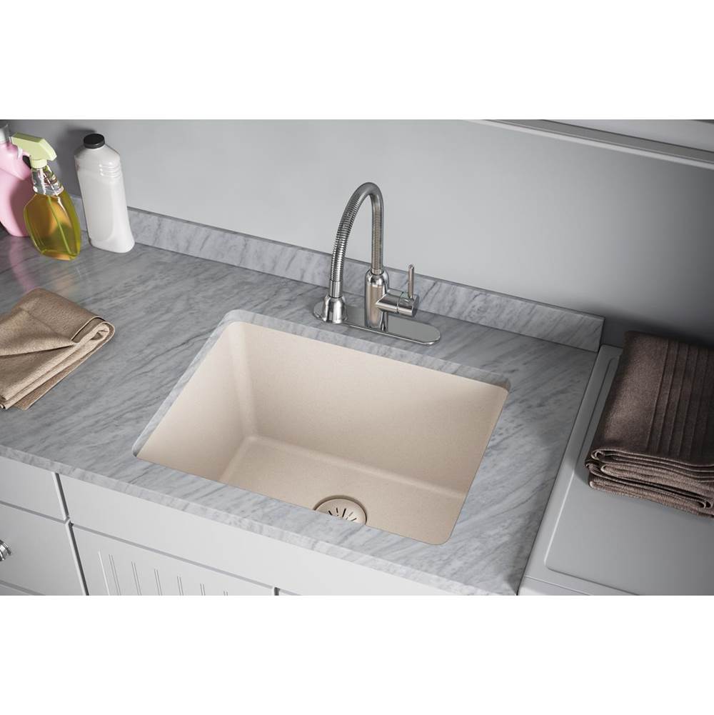 Quartz Perfect Drain Basket Strainer Only - Black