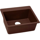 Elkay - Quartz Classic 25'' x 22'' x 9-1/2'' Single Bowl Drop-in Sink, Pecan