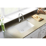 Quartz Classic 24-5/8'' x 18-1/2'' x 9-1/2'' Single Bowl Undermount Sink, Black