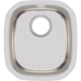 18 Gauge Stainless Steel 14.25'' x 15.75'' x 5.9375'' Single Bowl Undermount Kitchen Sink