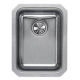 18 Gauge Stainless Steel 14'' x 18.5'' x 7.875'' Single Bowl Undermount Kitchen Sink