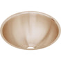 Elkay - 18 Gauge CuVerro antimicrobial copper 14.375'' x 14.375'' x 6'' Single Bowl Undermount Bathroom Sink - Lustrous Satin
