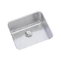 Elkay - 18 Gauge Stainless Steel 14.5'' x 14.5'' x 7'' Single Bowl Undermount Kitchen Sink Kit - Lustrous Satin