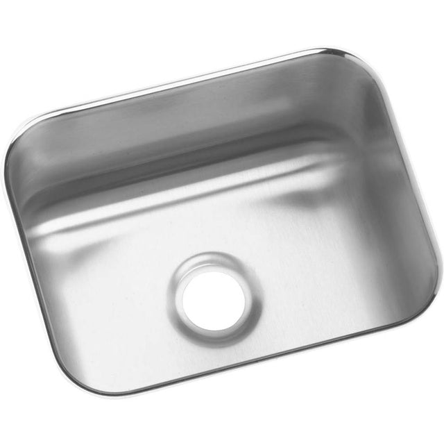 Elkay - 18 Gauge Stainless Steel 14.5'' x 11.75'' x 7'' Single Bowl Undermount Bar/Prep Sink - Lustrous Satin