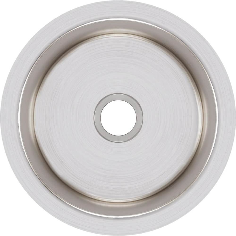18 Gauge Stainless Steel 14.375'' x 14.375'' x 6'' Single Bowl Undermount Kitchen Sink