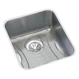 Elkay - 18 Gauge Stainless Steel 16'' x 18.5'' x 7.875'' Single Bowl Undermount Kitchen Sink Kit - Lustrous Satin