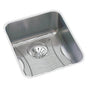 Elkay - 18 Gauge Stainless Steel 16'' x 18.5'' x 7.875'' Single Bowl Undermount Kitchen Sink Kit - Lustrous Satin