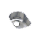 Elkay - 18 Gauge Stainless Steel 14'' x 17.5'' x 7.5'' Single Bowl Undermount Kitchen Sink - Lustrous Satin