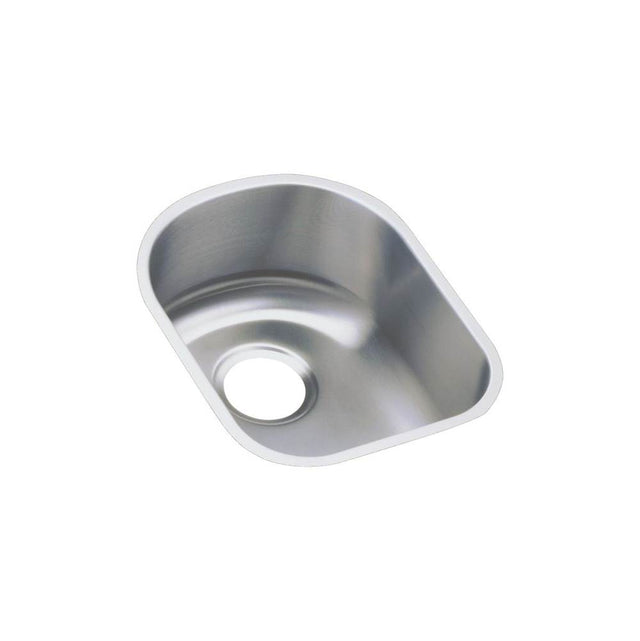 Elkay - 18 Gauge Stainless Steel 14'' x 17.5'' x 7.5'' Single Bowl Undermount Kitchen Sink - Lustrous Satin