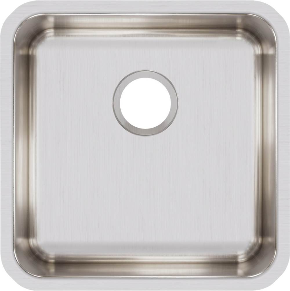 18 Gauge Stainless Steel 18.5'' x 18.5'' x 7.875'' Single Bowl Undermount Kitchen Sink
