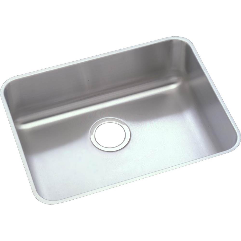 Elkay - 18 Gauge Stainless Steel 21.5'' x 18.5'' x 12'' Single Bowl Undermount Kitchen Sink - Lustrous Satin