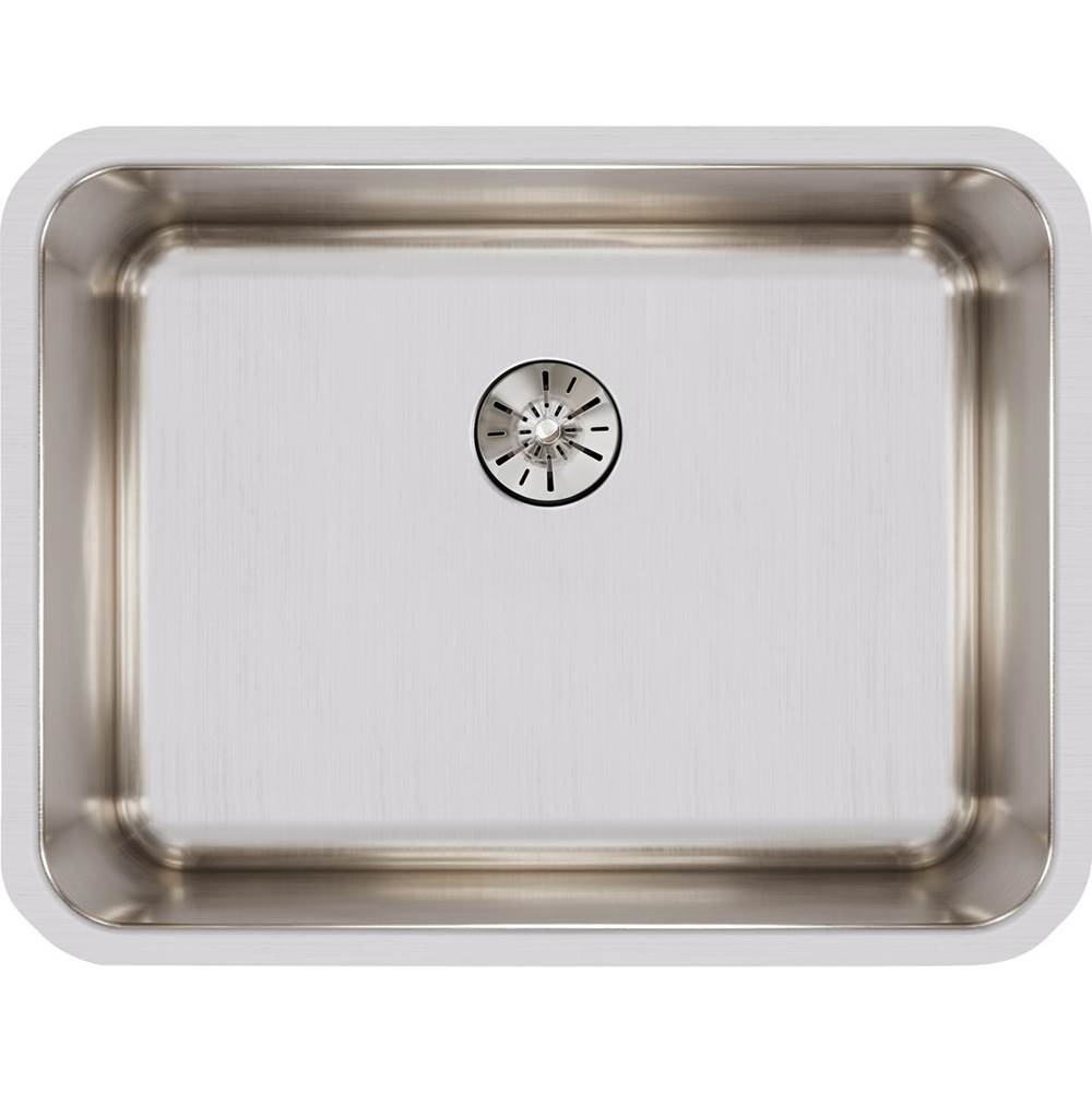 18 Gauge Stainless Steel 23.5'' x 18.25'' x 10'' Single Bowl Undermount Kitchen Sink Kit