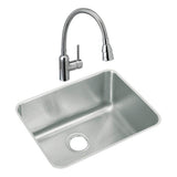 18 Gauge Stainless Steel 23.5'' x 18.25'' x 10'' Single Bowl Undermount Kitchen Sink
