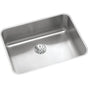 Elkay - 18 Gauge Stainless Steel 23.5'' x 18.25'' x 5.375'' Single Bowl Undermount Kitchen Sink Kit - Lustrous Satin