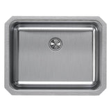 18 Gauge Stainless Steel 23.5'' x 18.25'' x 7.5'' Single Bowl Undermount Kitchen Sink Kit