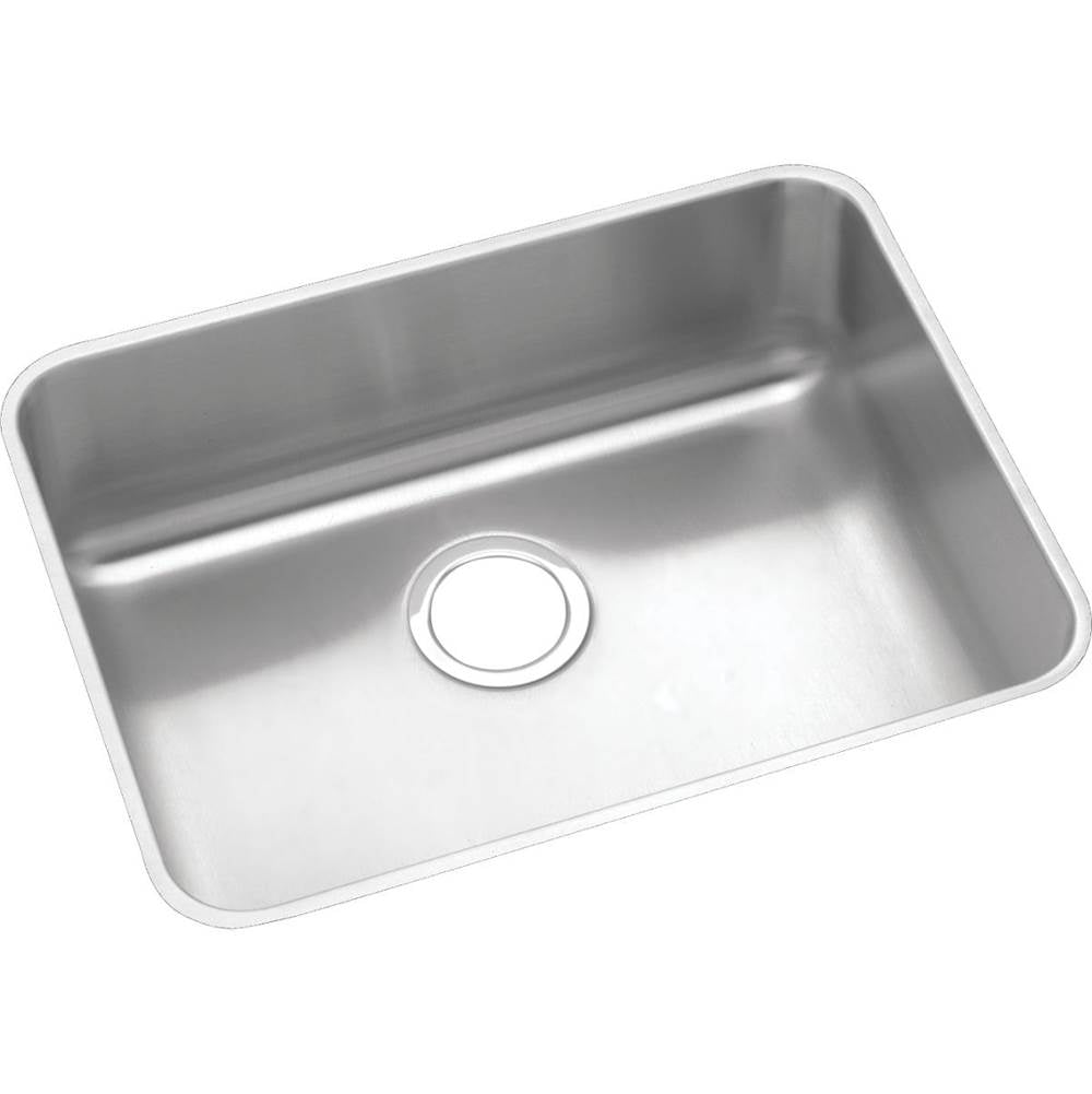Elkay - 18 Gauge Stainless Steel 23.5'' x 18.25'' x 7.5'' Single Bowl Undermount Kitchen Sink - Lustrous Satin