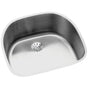 Elkay - 18 Gauge Stainless Steel 23.625'' x 21.25'' x 10'' Single Bowl Undermount Kitchen Sink Kit - Lustrous Satin