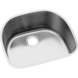 Elkay - 18 Gauge Stainless Steel 23.625'' x 21.25'' x 7.5'' Single Bowl Undermount Kitchen Sink - Lustrous Satin