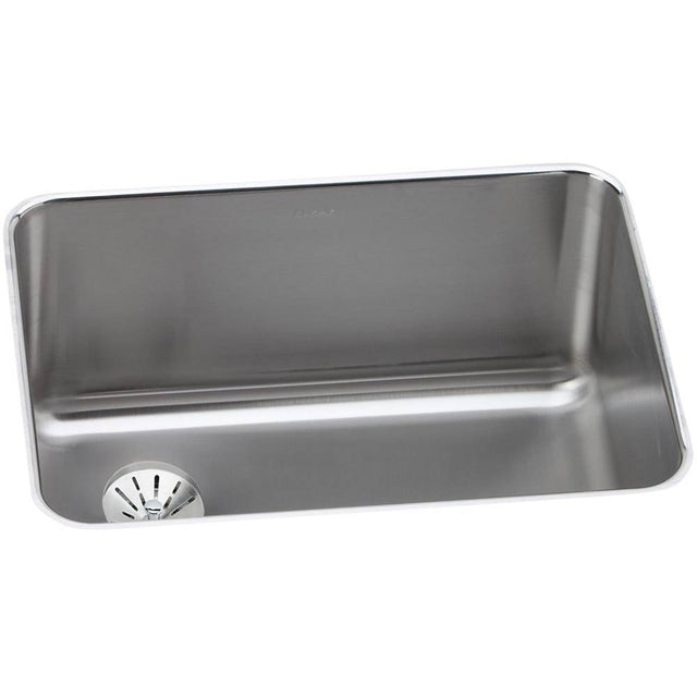 Elkay - 18 Gauge Stainless Steel 25.5'' x 19.25'' x 10'' Single Bowl Undermount Kitchen Sink Kit - Lustrous Satin