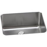 Elkay - 18 Gauge Stainless Steel 25.5'' x 19.25'' x 10'' Single Bowl Undermount Kitchen Sink Kit - Lustrous Satin