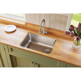 18 Gauge Stainless Steel 25.5'' x 19.25'' x 10'' Single Bowl Undermount Kitchen Sink