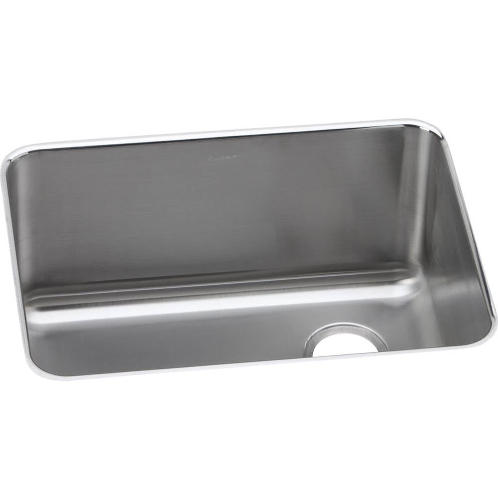 Elkay - 18 Gauge Stainless Steel 25.5'' x 19.25'' x 12'' Single Bowl Undermount Kitchen Sink - Lustrous Satin