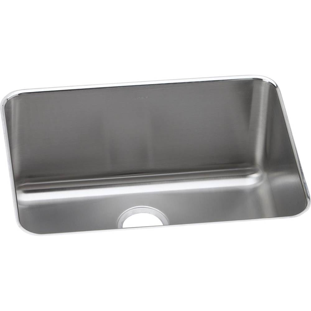 Elkay - 18 Gauge Stainless Steel 25.5'' x 19.25'' x 12'' Single Bowl Undermount Kitchen Sink - Lustrous Satin