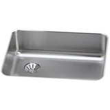 Elkay - 18 Gauge Stainless Steel 25.5'' x 19.25'' x 8'' Single Bowl Undermount Kitchen Sink Kit - Lustrous Satin