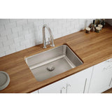 18 Gauge Stainless Steel 25.5'' x 19.25'' x 8'' Single Bowl Undermount Kitchen Sink