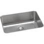 Elkay - 18 Gauge Stainless Steel 26.5'' x 18.5'' x 10'' Single Bowl Undermount Kitchen Sink Kit - Lustrous Satin