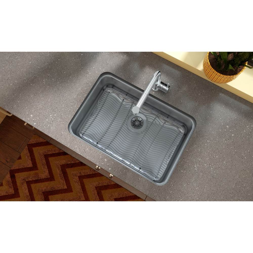 Stainless Steel 23'' x 15'' x 1-1/8'' Bottom Grid