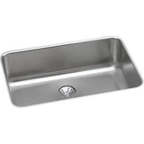 Elkay - 18 Gauge Stainless Steel 26.5'' x 18.5'' x 8'' Single Bowl Undermount Kitchen Sink Kit - Lustrous Satin