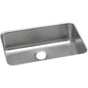 Elkay - 18 Gauge Stainless Steel 26.5'' x 18.5'' x 8'' Single Bowl Undermount Kitchen Sink - Lustrous Satin