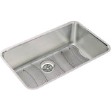 Elkay - 18 Gauge Stainless Steel 30.5'' x 18.5'' x 10'' Single Bowl Undermount Kitchen Sink Kit - Lustrous Satin
