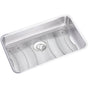 Elkay - 18 Gauge Stainless Steel 30.5'' x 18.5'' x 7.5'' Single Bowl Undermount Kitchen Sink Kit - Lustrous Satin