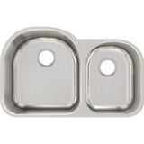 18 Gauge Stainless Steel 31.25'' x 20'' x 10'' Double Bowl Undermount Kitchen Sink