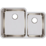 18 Gauge Stainless Steel 30.75'' x 21'' x 9.875'' Double Bowl Undermount Kitchen Sink
