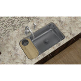 Hardwood 8-3/8'' x 16-13/16'' x 3/4'' Cutting Board