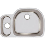 18 Gauge Stainless Steel 31.5'' x 21.125'' x 10'' Double Bowl Undermount Kitchen Sink