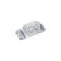 Elkay - 18 Gauge Stainless Steel 31.5'' x 21.125'' x 10'' Double Bowl Undermount Kitchen Sink Kit - Lustrous Satin