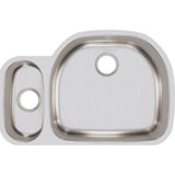 18 Gauge Stainless Steel 31.5'' x 21.125'' x 7.5'' Double Bowl Undermount Kitchen Sink