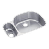 Elkay - 18 Gauge Stainless Steel 31.5'' x 21.125'' x 7.5'' Double Bowl Undermount Kitchen Sink - Lustrous Satin