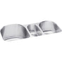 Elkay - 18 Gauge Stainless Steel 39.5'' x 20'' x 10'' Triple Bowl Undermount Kitchen Sink - Lustrous Satin