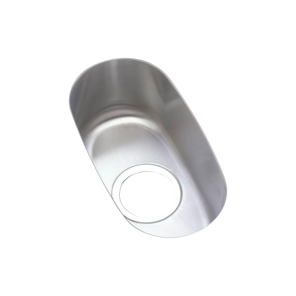 Elkay - 18 Gauge Stainless Steel 9.5'' x 16.625'' x 5.563'' Single Bowl Undermount Kitchen Sink - Lustrous Satin