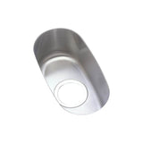 Elkay - 18 Gauge Stainless Steel 9.5'' x 16.625'' x 5.563'' Single Bowl Undermount Kitchen Sink - Lustrous Satin