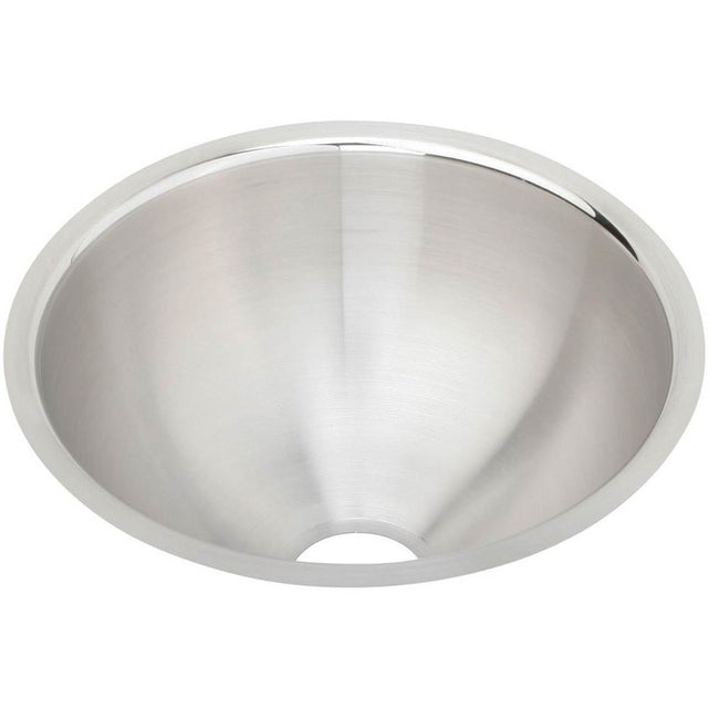 Elkay - 18 Gauge Stainless Steel 11.375'' x 11.375'' x 4.75'' Single Bowl Undermount Bathroom Sink - Lustrous Satin