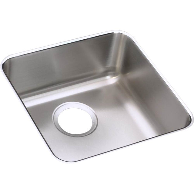 Elkay - 18 Gauge Stainless Steel 16.5'' x 16.5'' x 5.375'' Single Bowl Undermount Kitchen Sink - Lustrous Satin