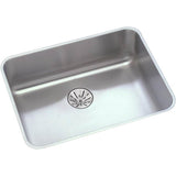 Elkay - 18 Gauge Stainless Steel 21.5'' x 18.5'' x 5.375'' Single Bowl Undermount Kitchen Sink Kit - Lustrous Satin